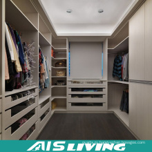 Нестандартный размер Деревянные гардеробы для спальни Walk in Closet (AIS-W60)